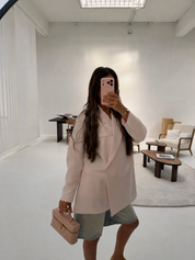 Chic blazer | babypink