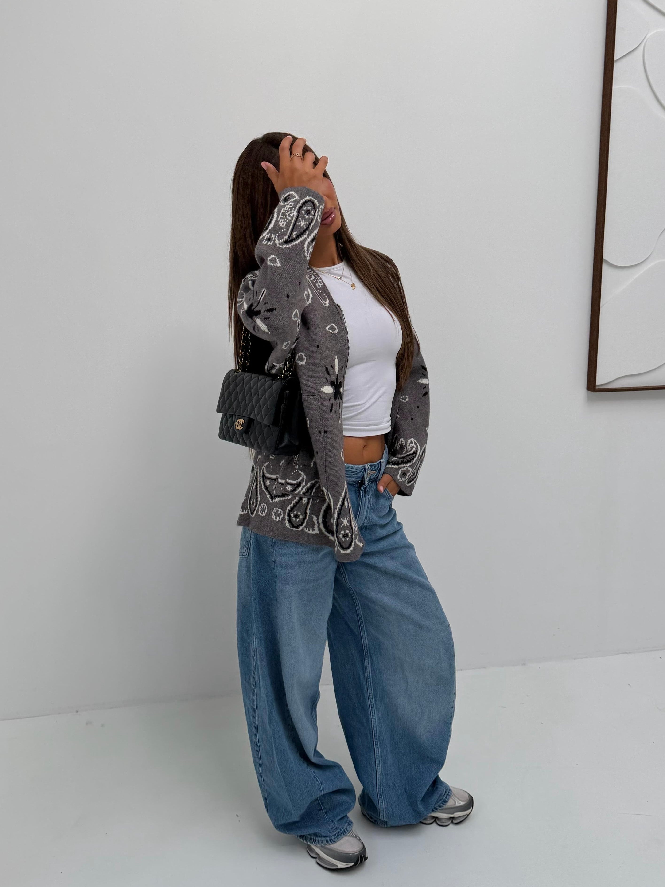 Vest bandana grey