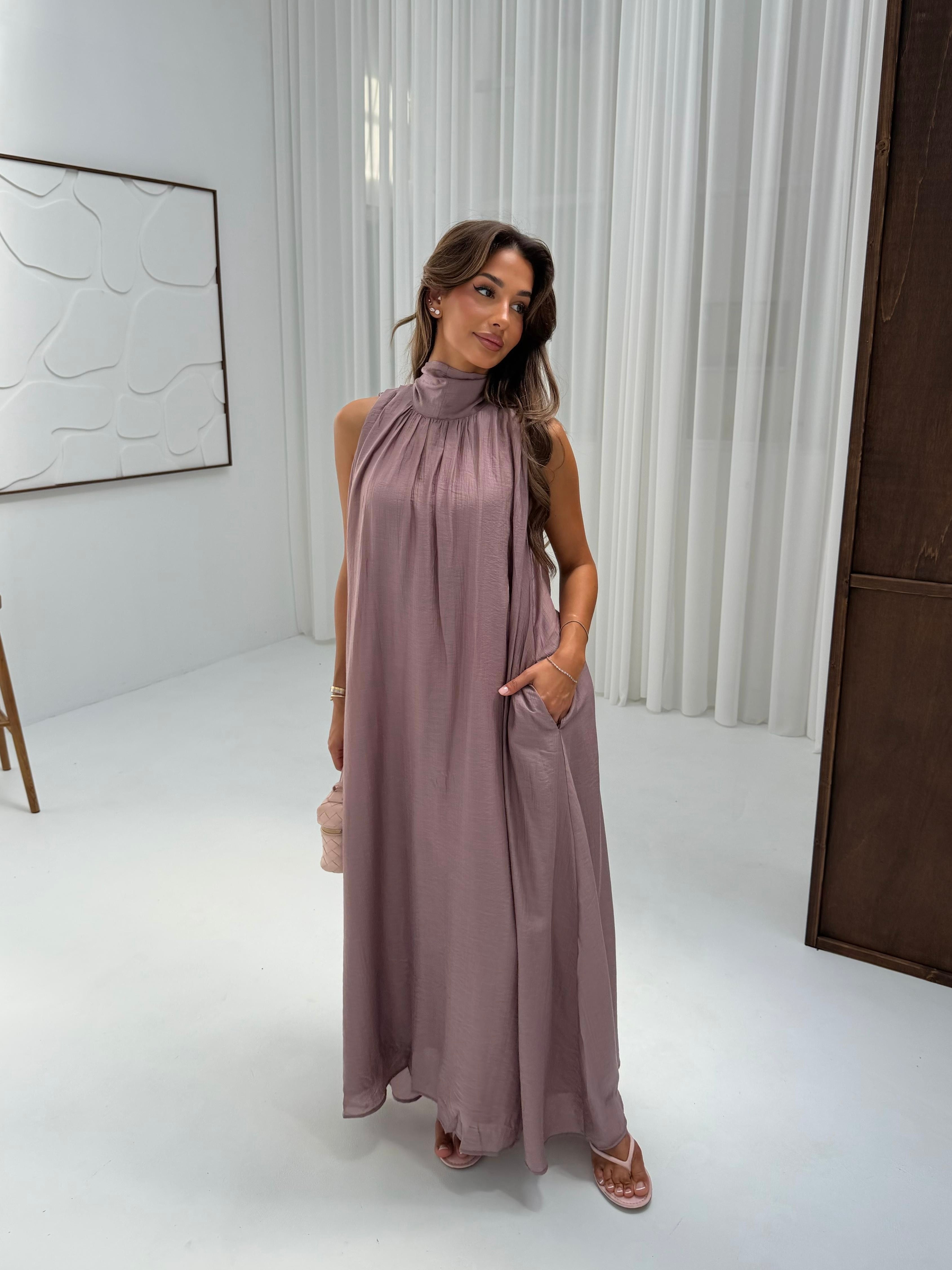 Derin dress blush