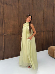 Derin dress advocado