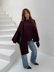 Heavy knit cardigan