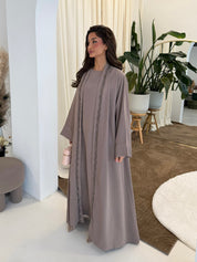 Premium abaya | Taupe