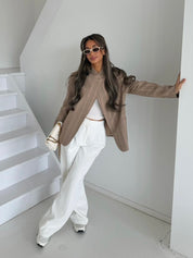 Blazer button