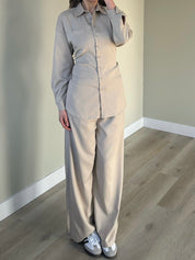 Co-ord fitted beige