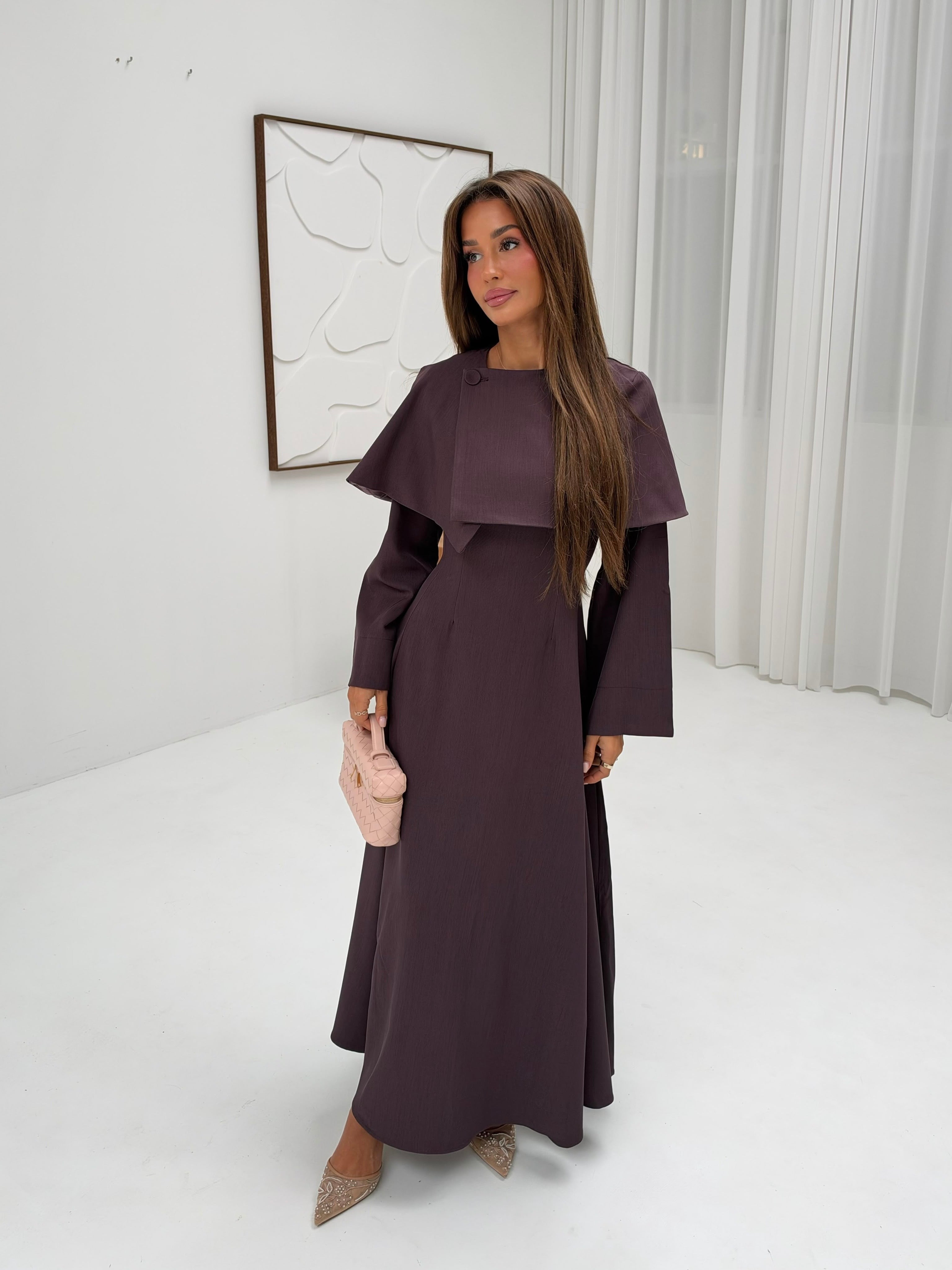 Lavin dress plum