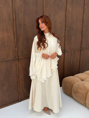 Poncho lovie creme