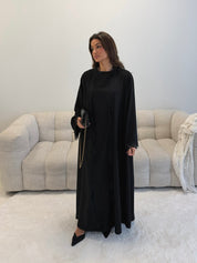 Abaya lace | Black