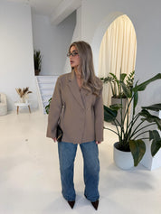 Taupe | Tailored blazer