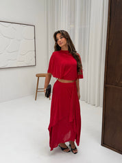 Two piece Nili Red