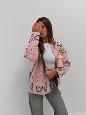 Vest bandana pink