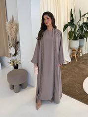 Premium abaya | Taupe