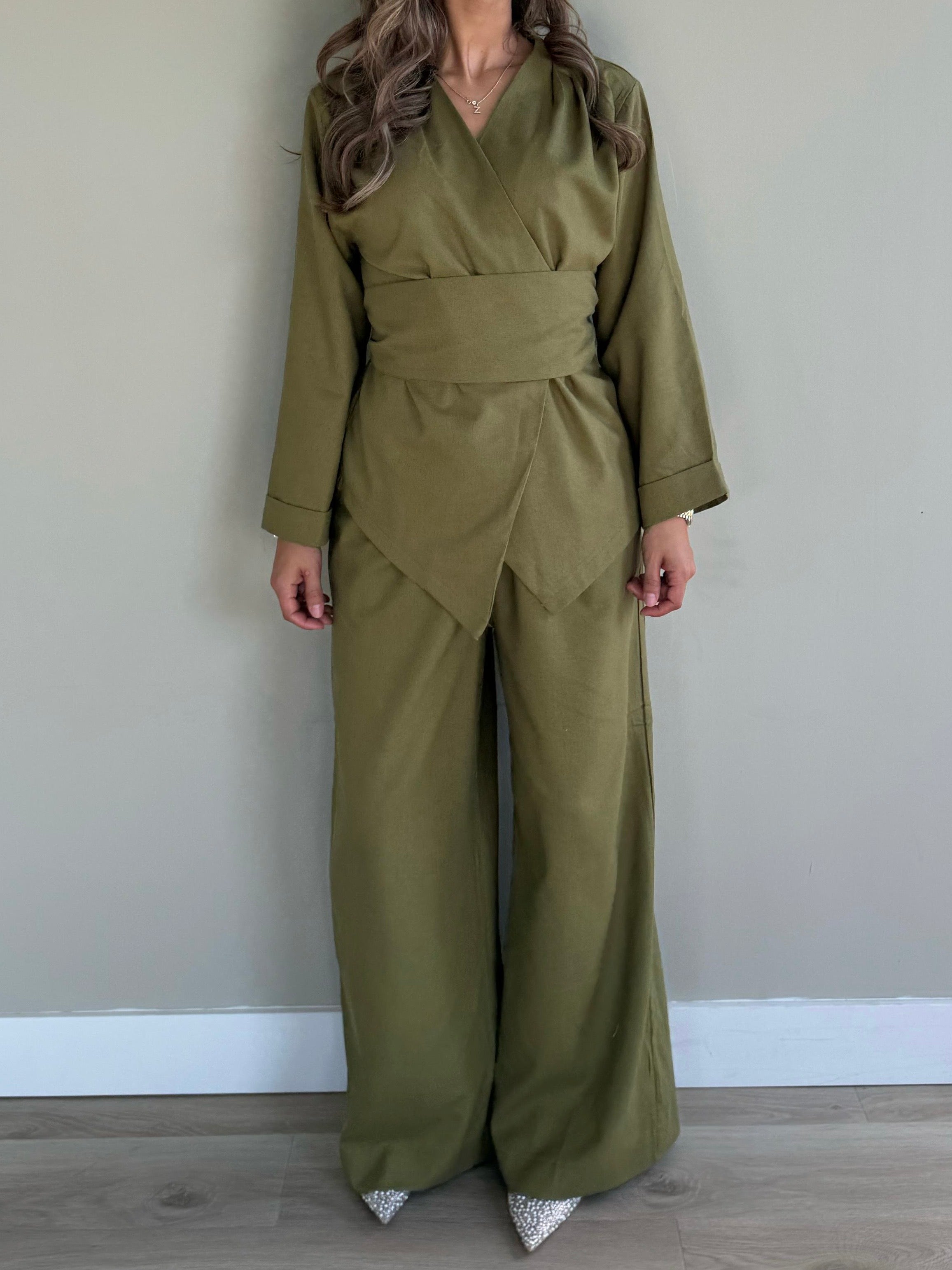 Co-ord khaki