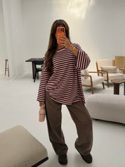 Striped long sleeve