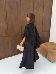Poncho Lovie Black