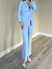 Blazer set blue