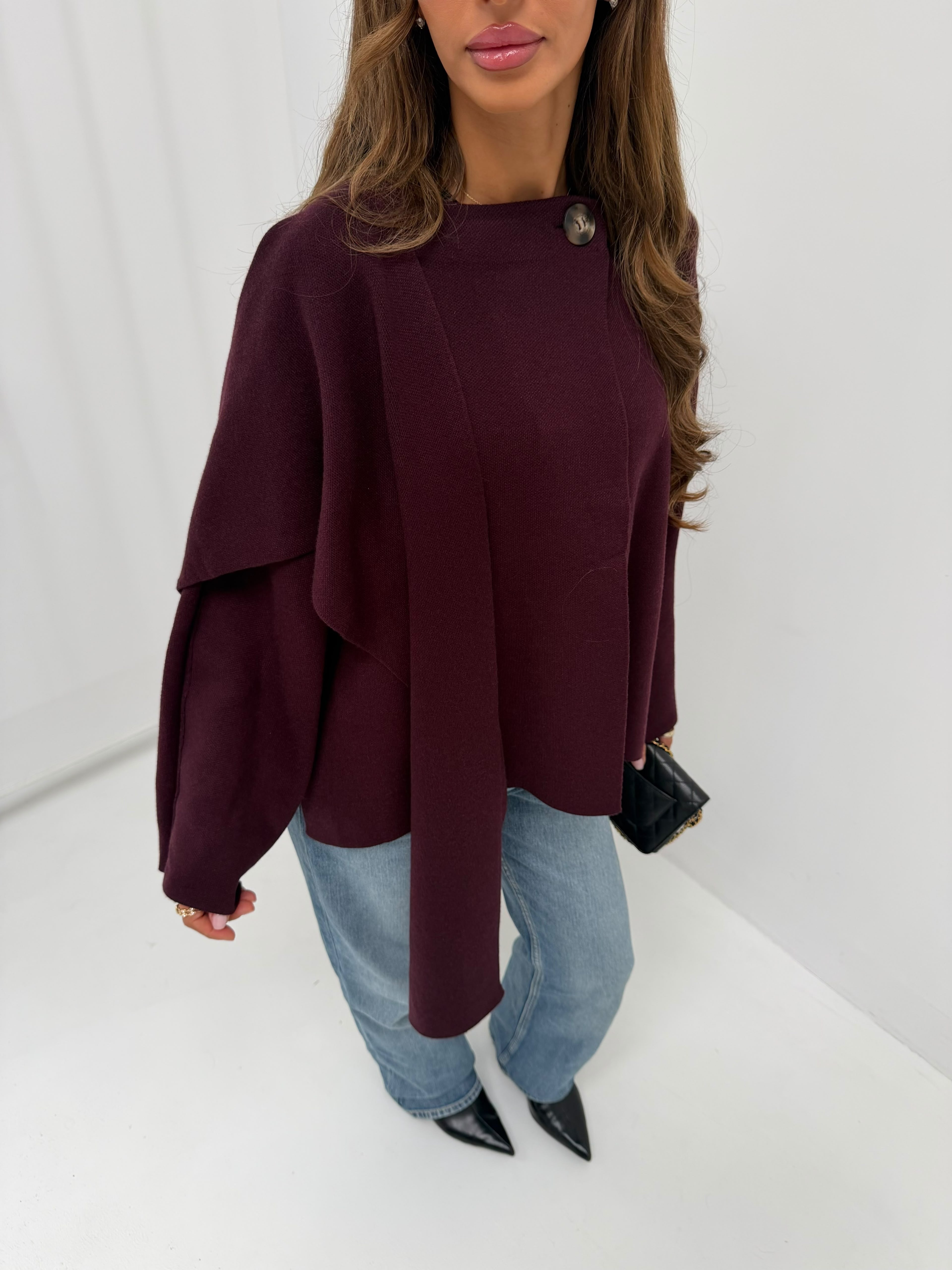 Heavy knit cardigan