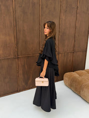 Poncho Lovie Black