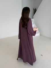 Premium abaya | Purple