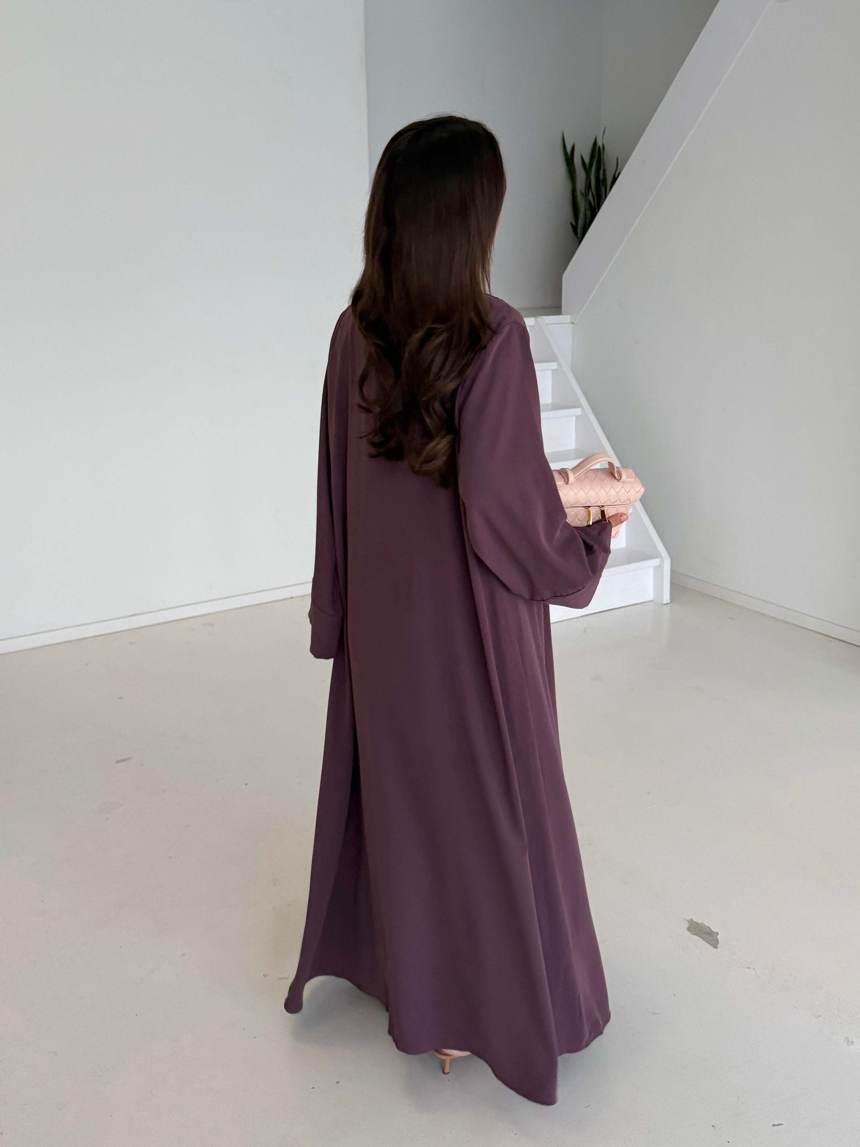 Premium abaya | Purple