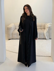 Abaya lace | Black
