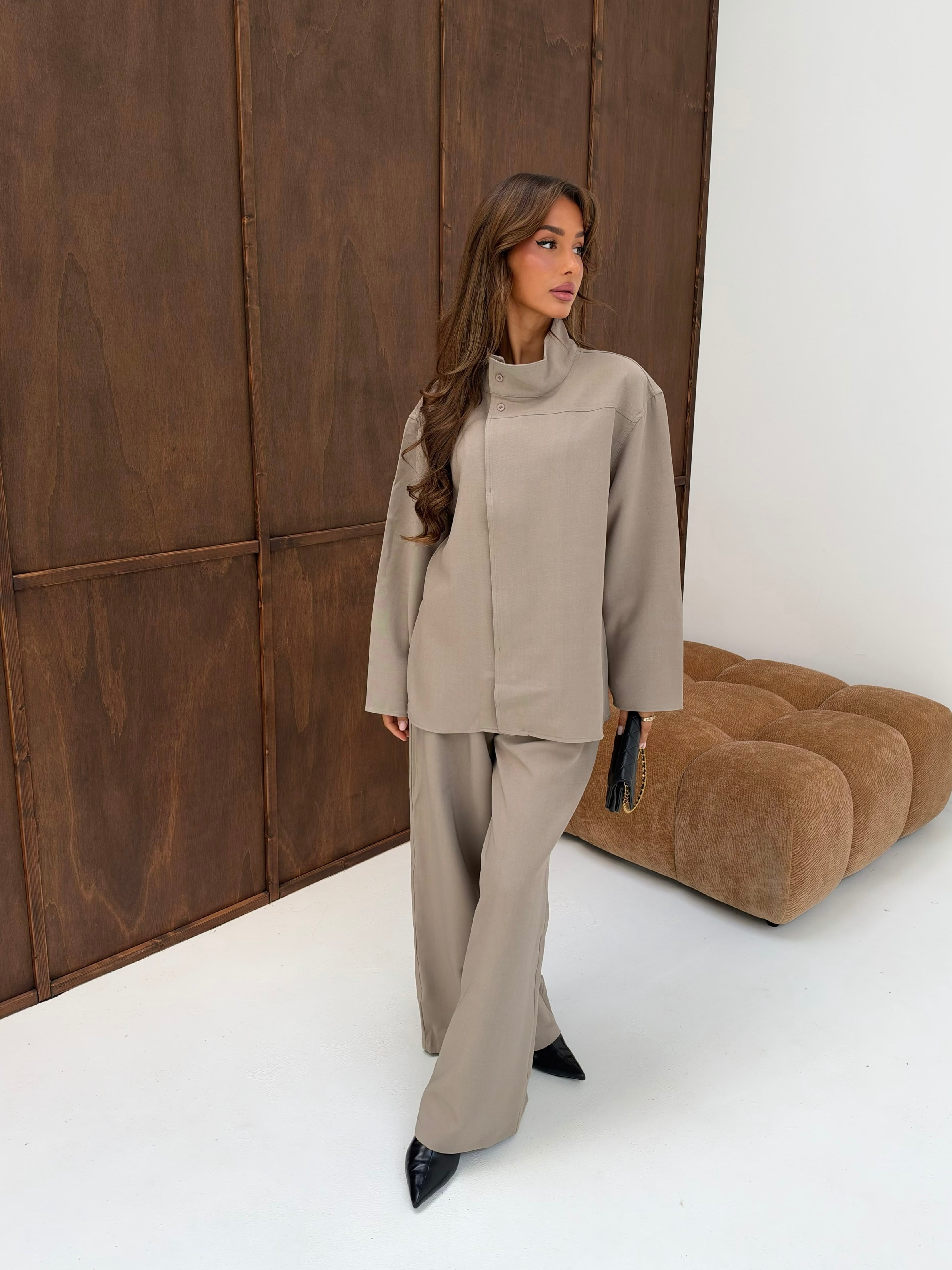 Co-ord Tabi Taupe