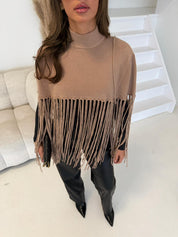 Boho-poncho | Beige