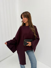 Heavy knit cardigan
