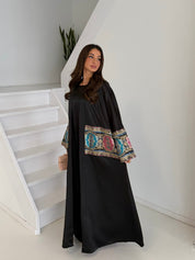 Abaya gul black