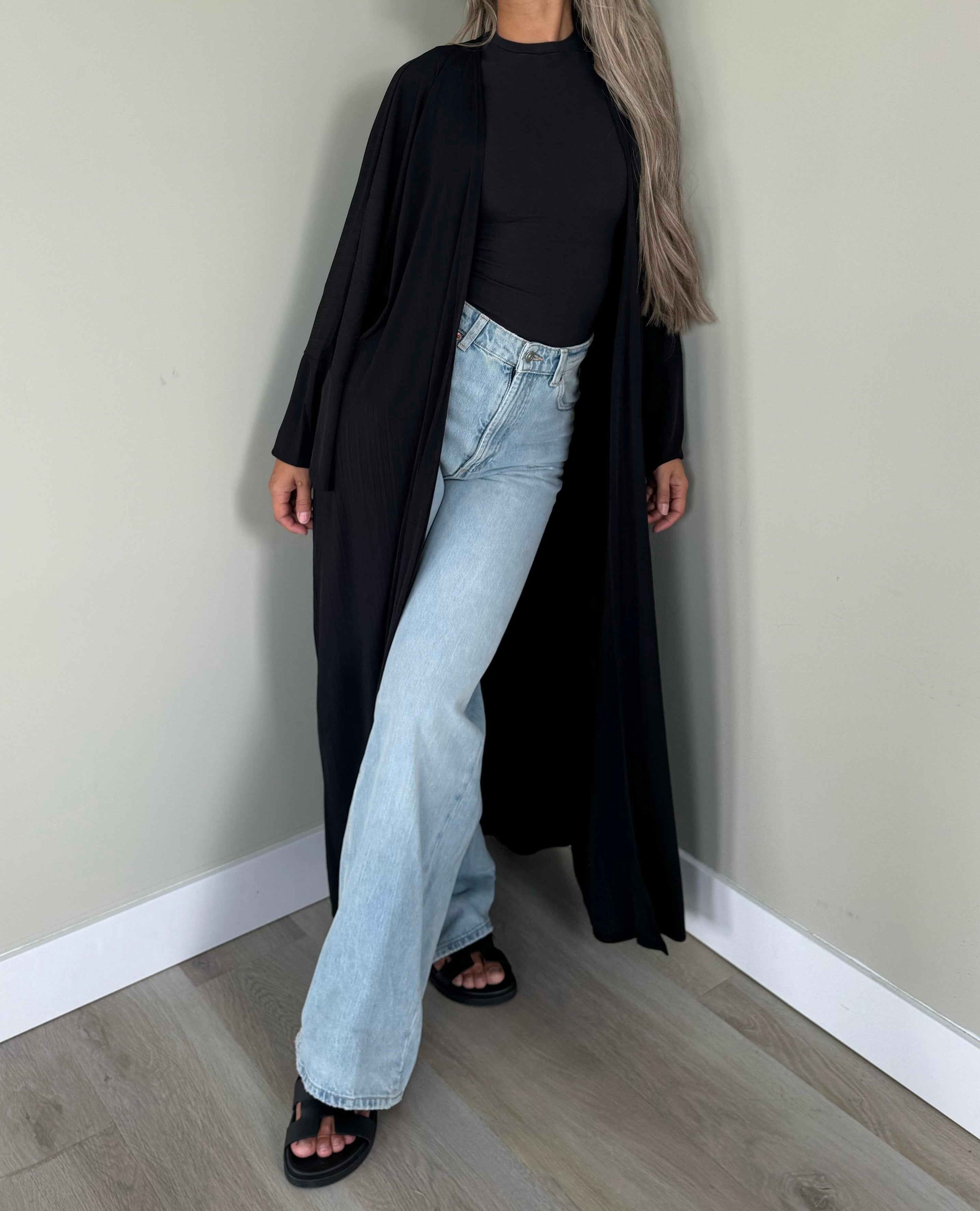 Kimono long black