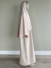 Satin Khimar | Sand