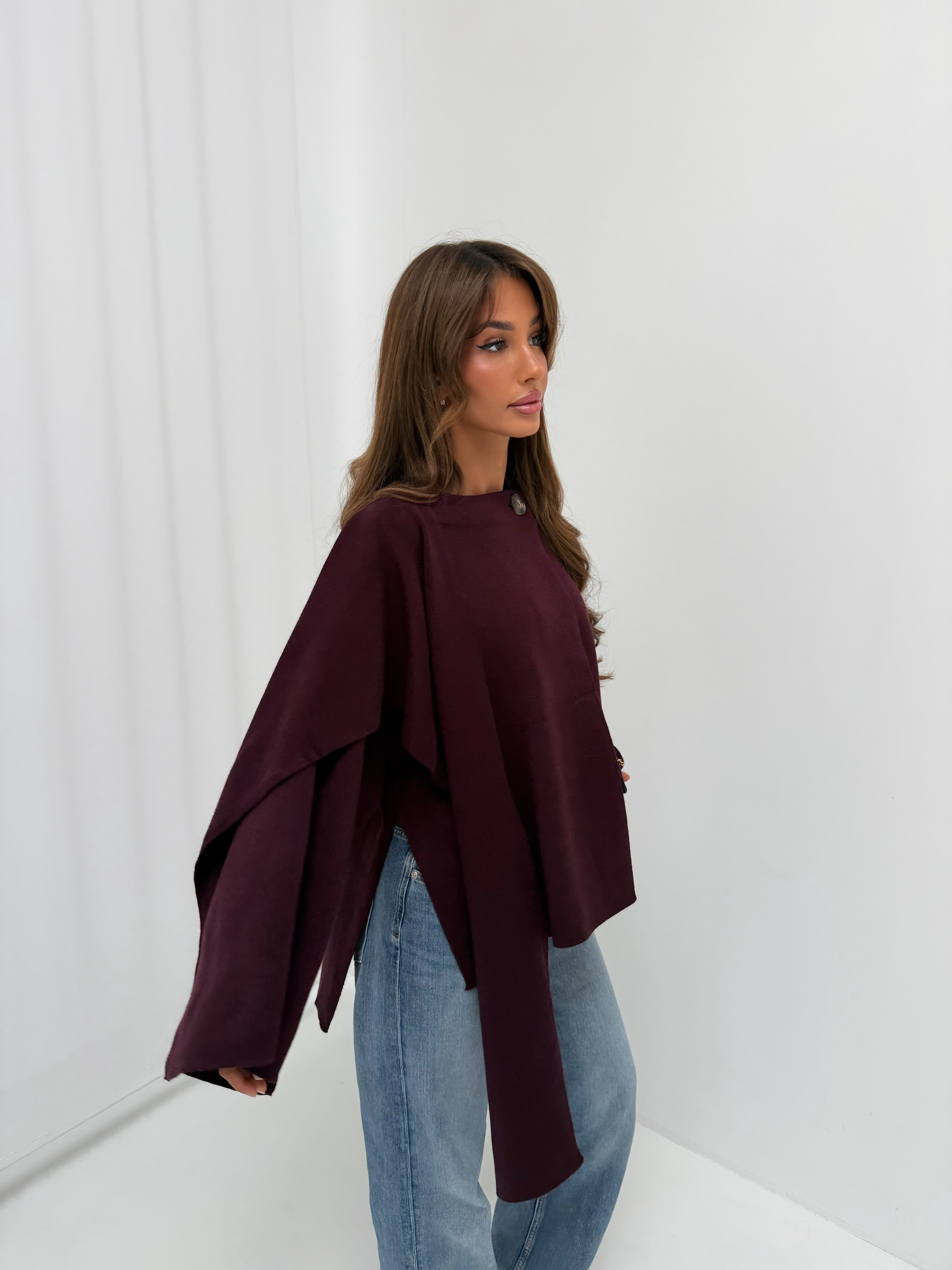 Heavy knit cardigan