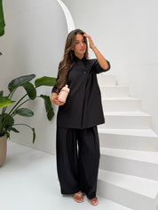 Blazer set black
