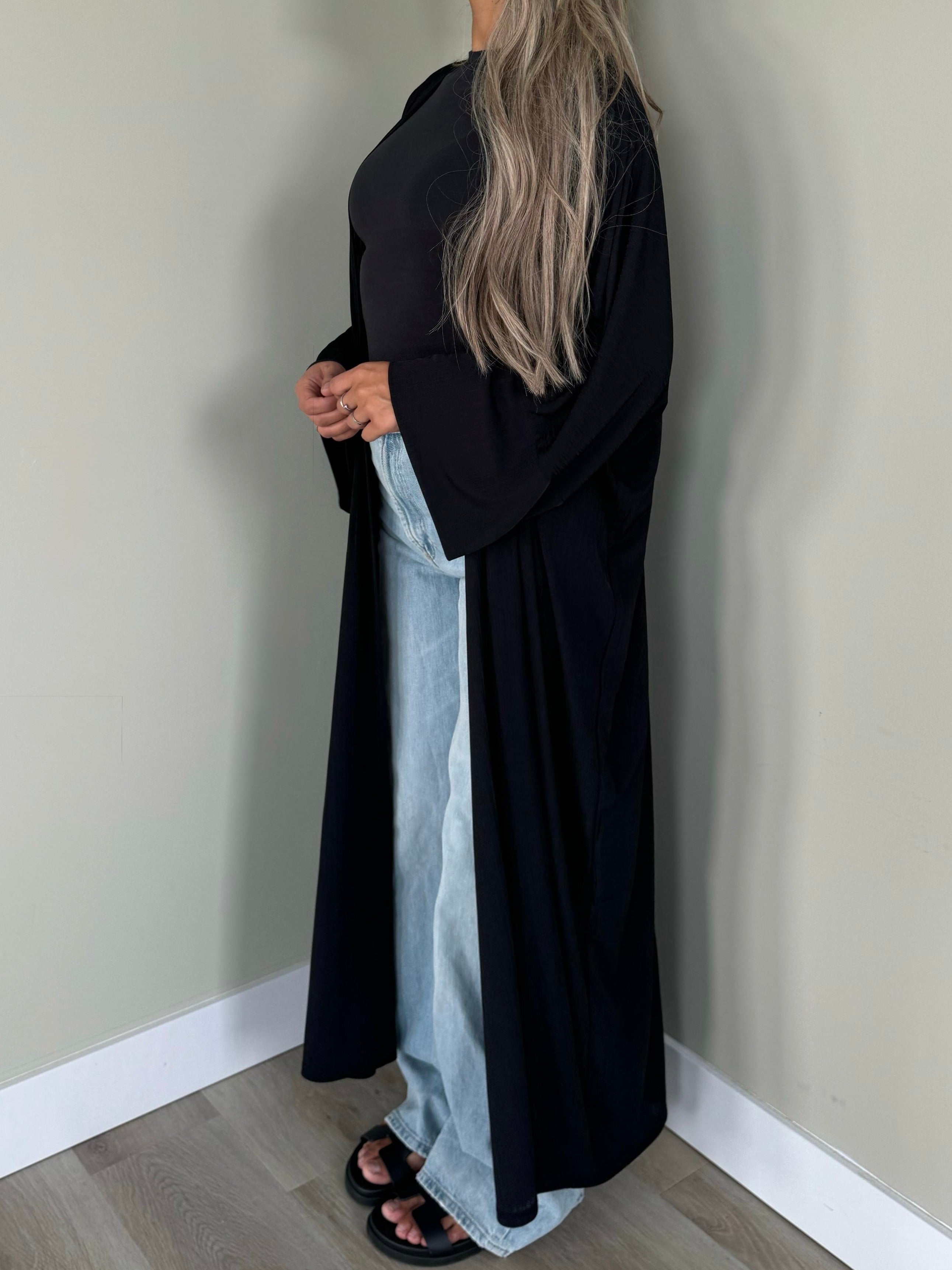 Kimono long black