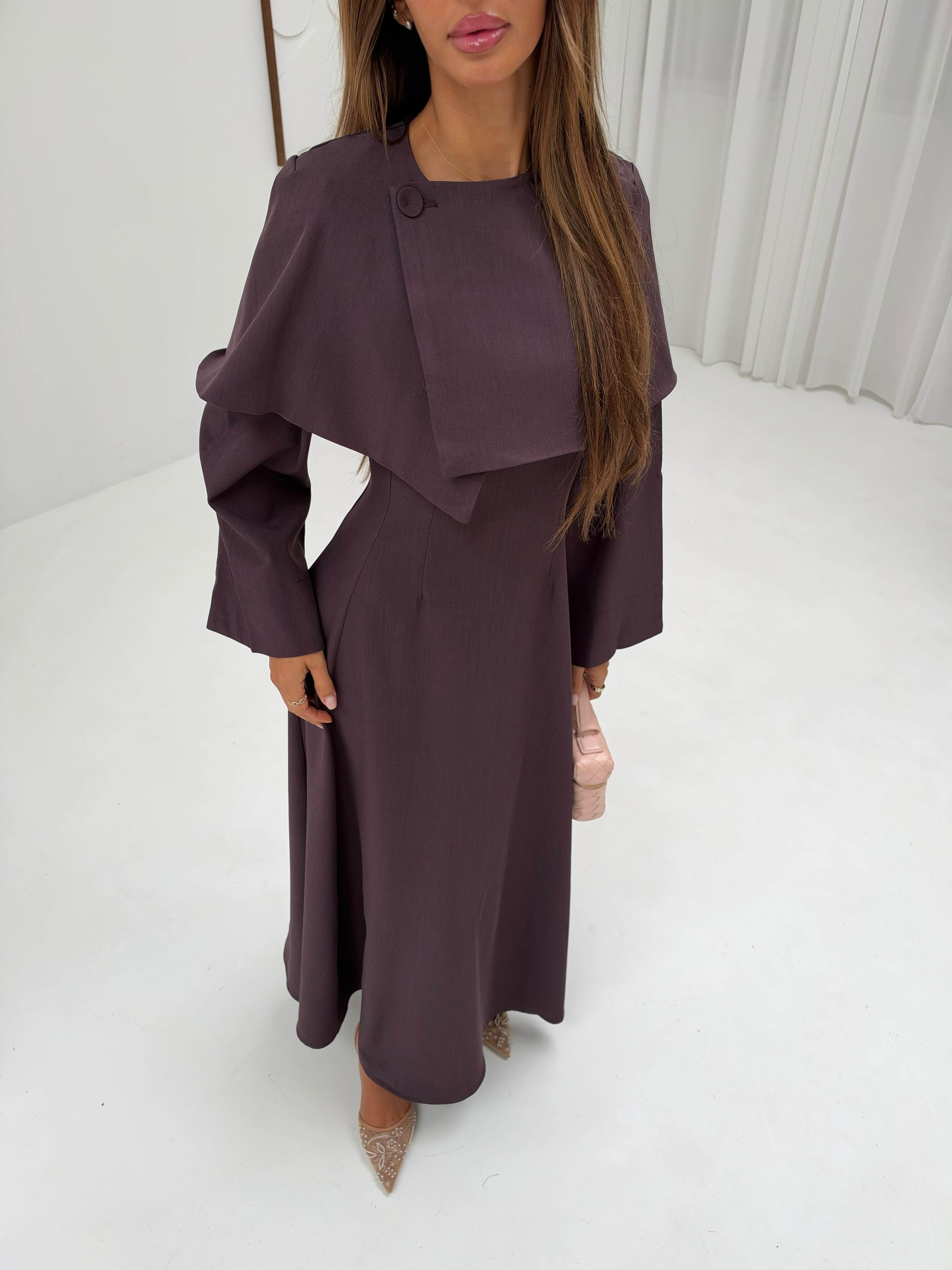 Lavin dress plum
