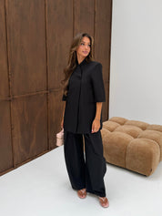 Blazer set black