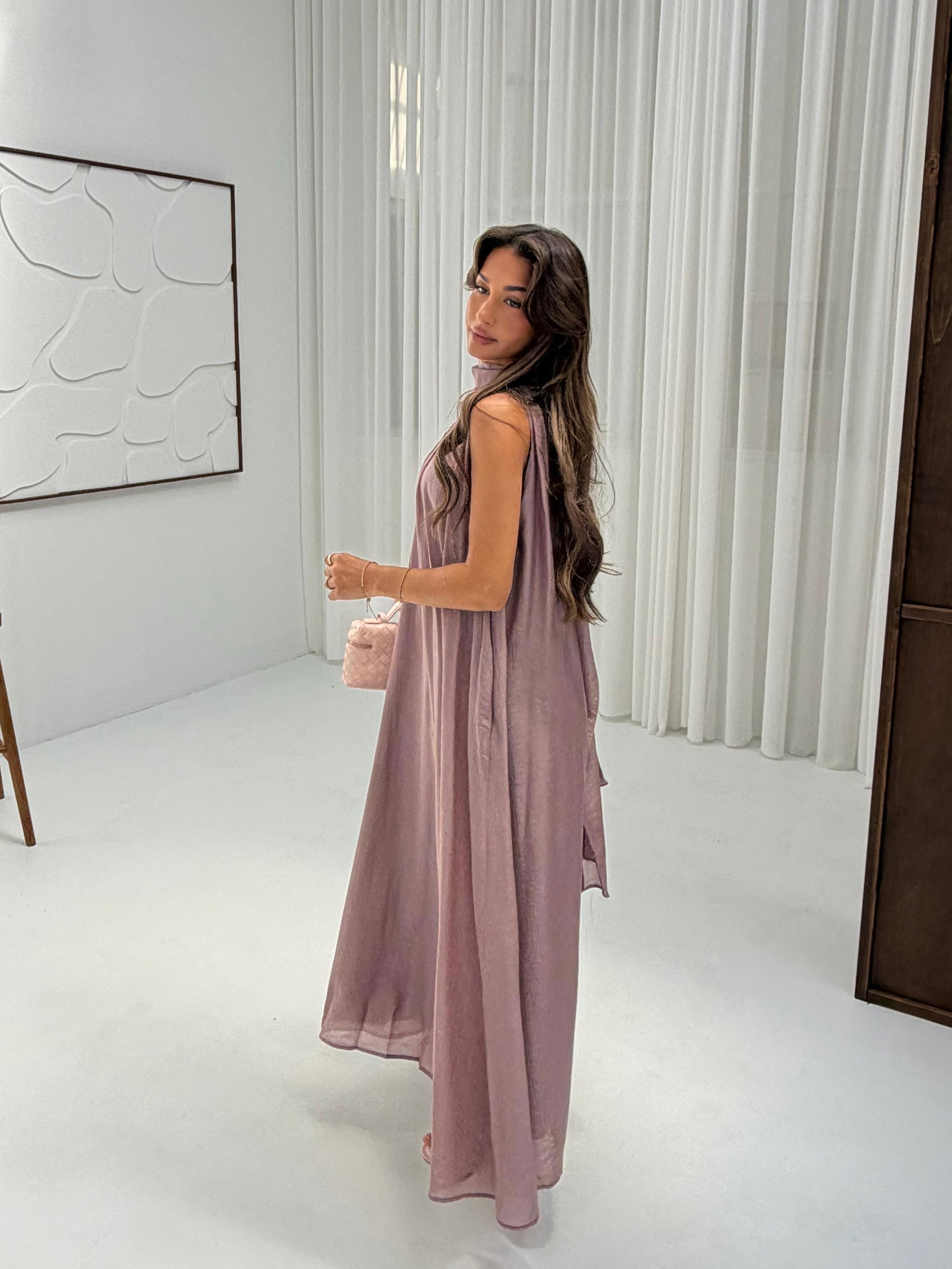 Derin dress blush