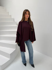 Heavy knit cardigan
