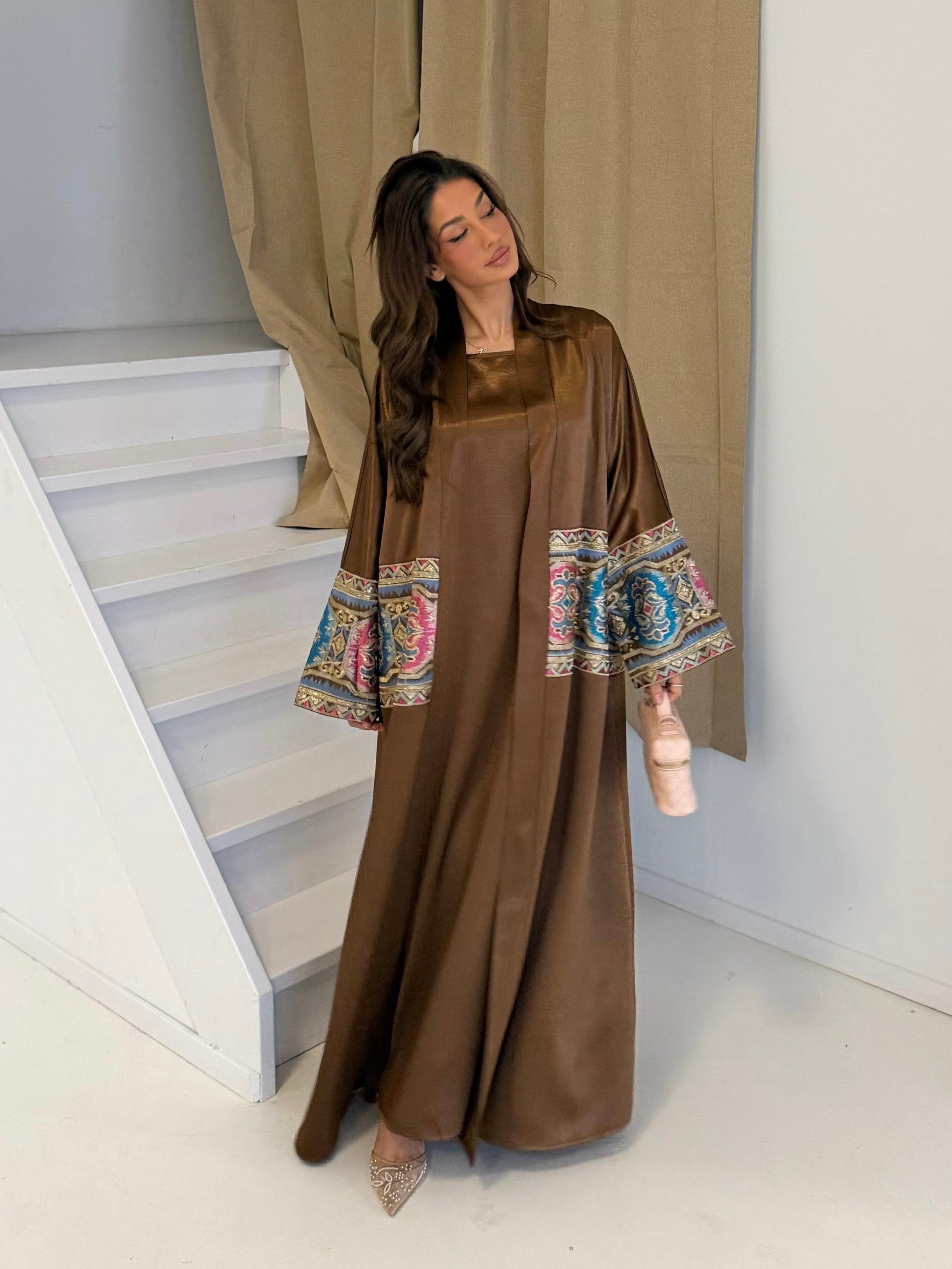 Abaya Gul | Brown