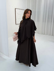 Poncho lovie brown