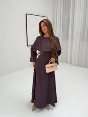 Lavin dress plum