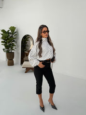Polka dot Jack | White