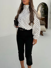 Polka dot Jack | White