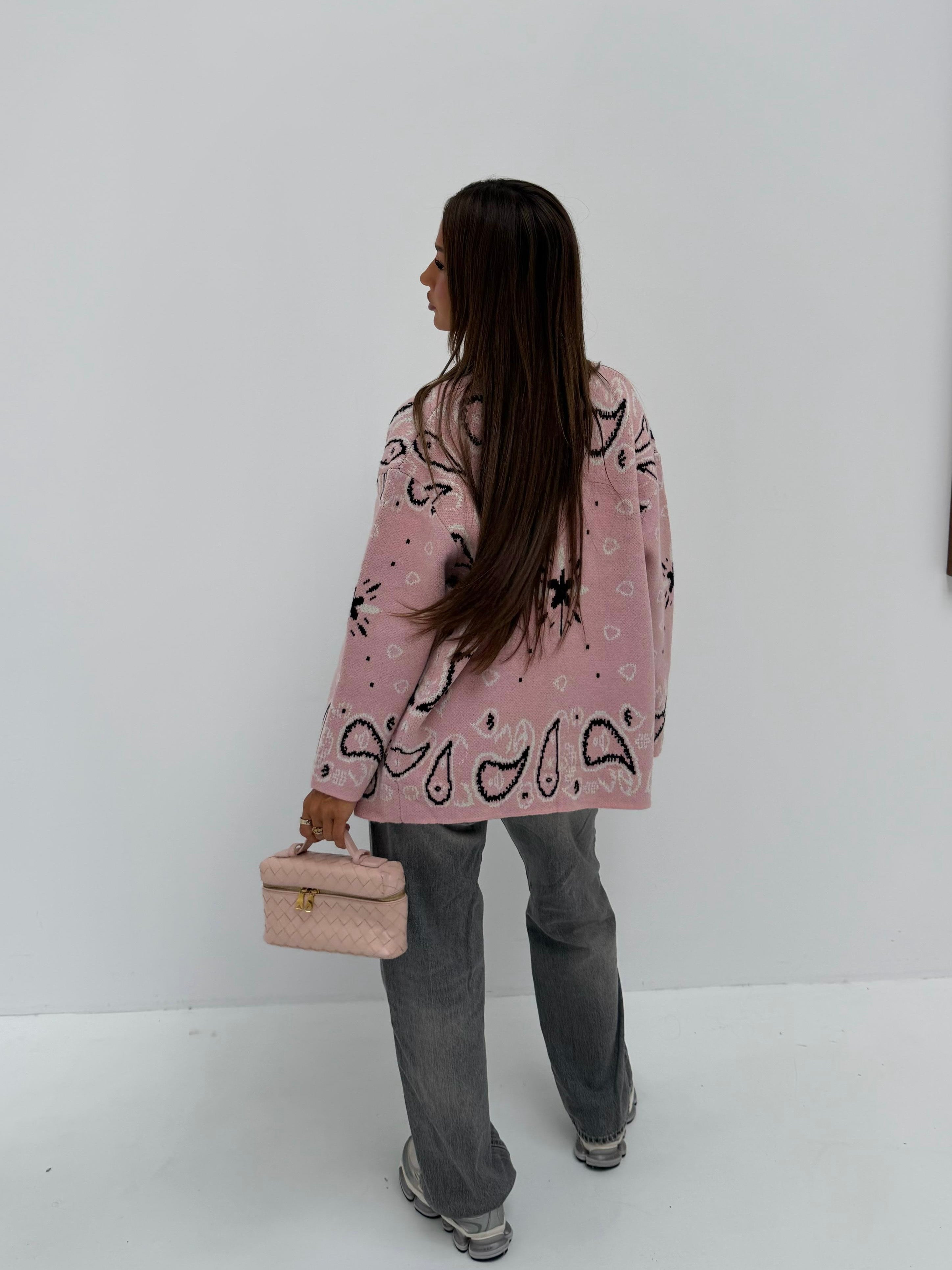 Vest bandana pink
