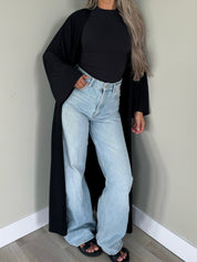 Kimono long black