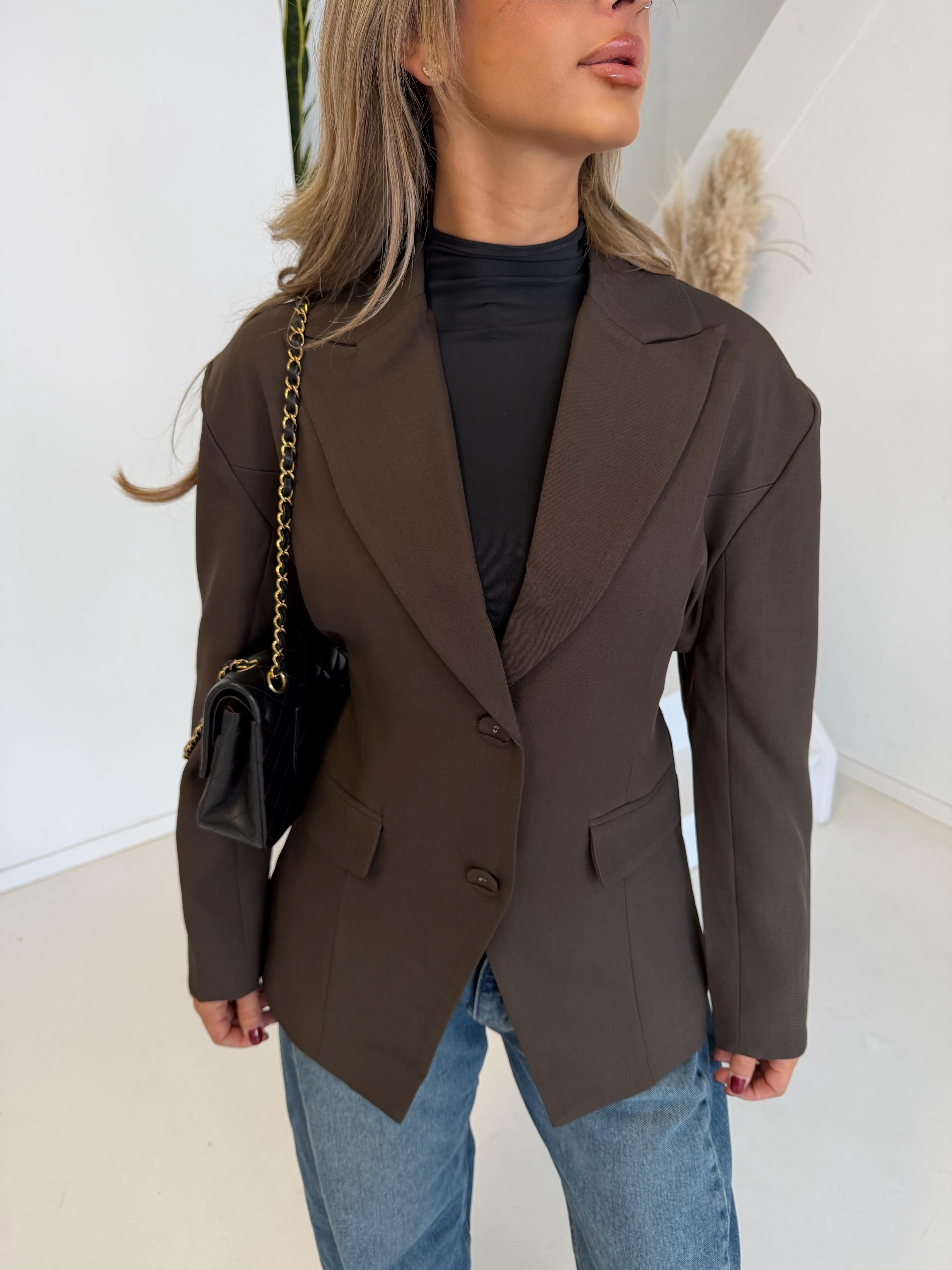 Chocolade blazer