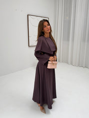 Lavin dress plum