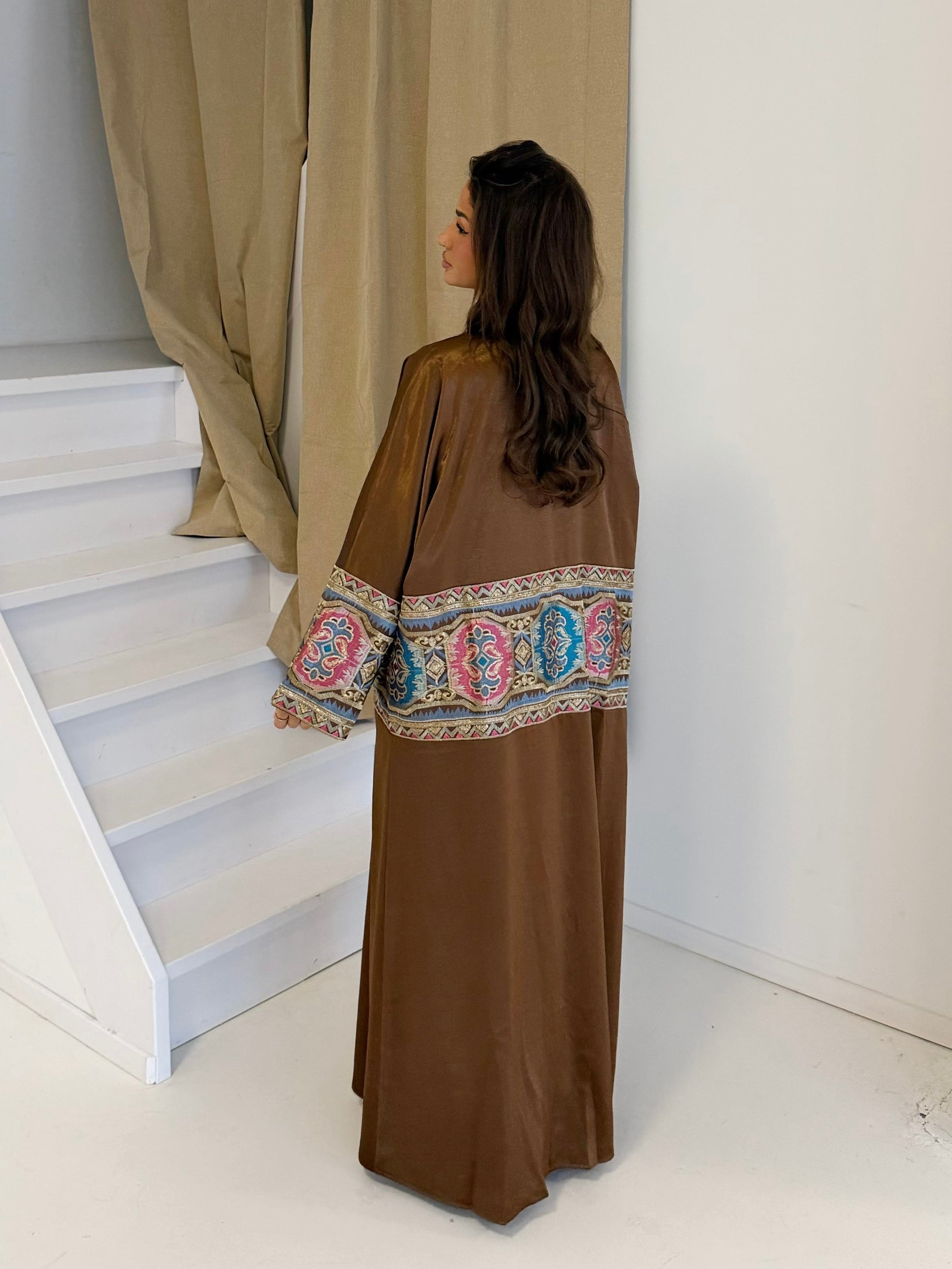 Abaya Gul | Brown