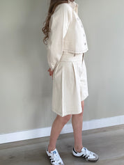 Co-ord tubi creme