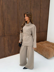 Co-ord Tabi Taupe