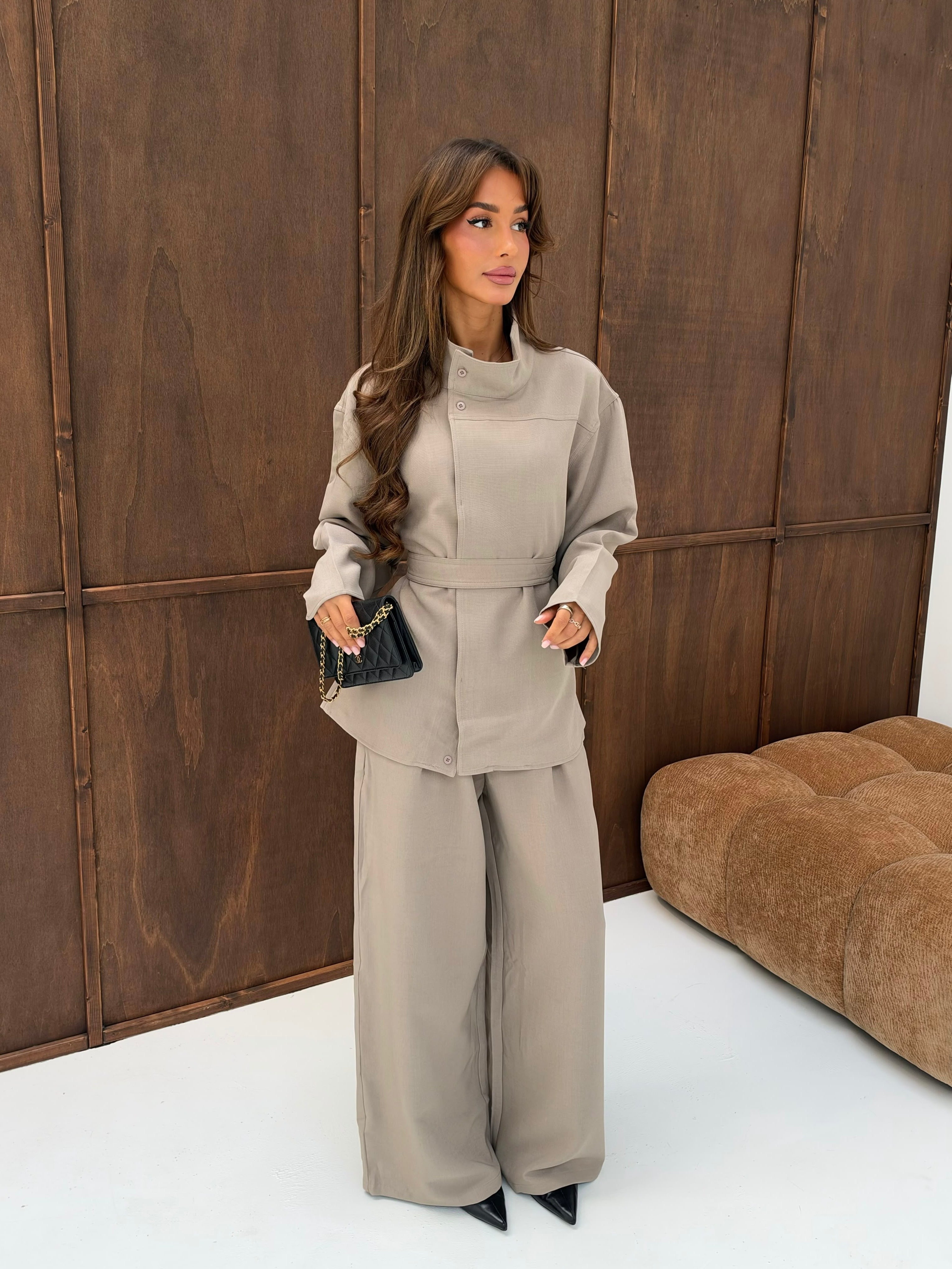 Co-ord Tabi Taupe